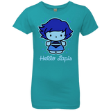 T-Shirts Tahiti Blue / YXS Hello Lapis Girls Premium T-Shirt