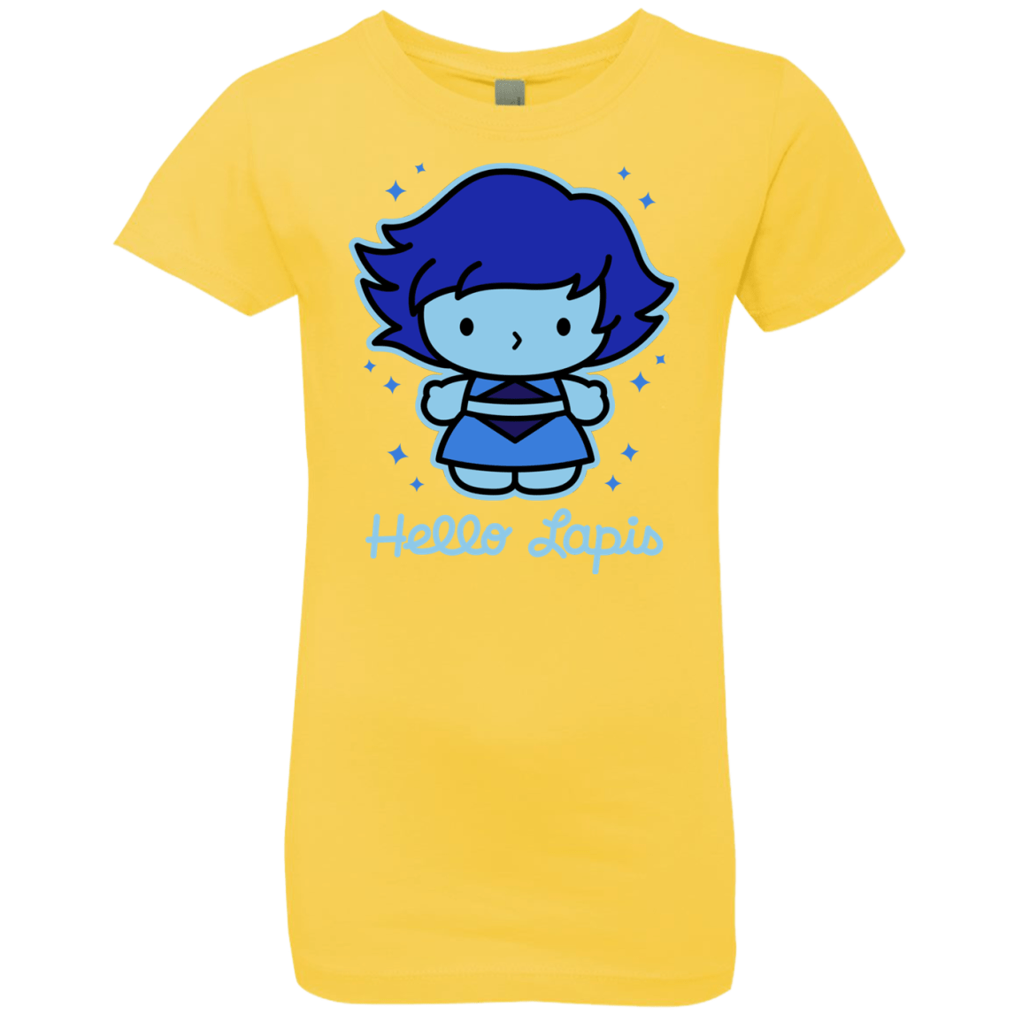 T-Shirts Vibrant Yellow / YXS Hello Lapis Girls Premium T-Shirt
