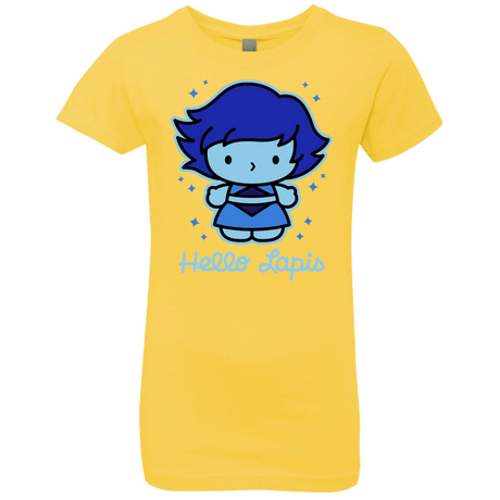 T-Shirts Vibrant Yellow / YXS Hello Lapis Girls Premium T-Shirt