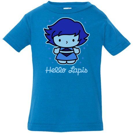 T-Shirts Cobalt / 6 Months Hello Lapis Infant Premium T-Shirt