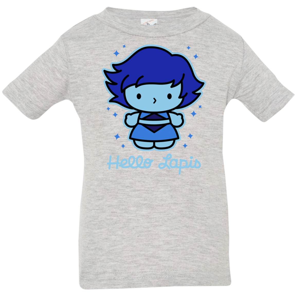T-Shirts Heather Grey / 6 Months Hello Lapis Infant Premium T-Shirt