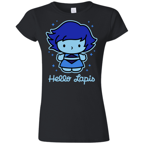 T-Shirts Black / S Hello Lapis Junior Slimmer-Fit T-Shirt