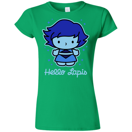 T-Shirts Irish Green / S Hello Lapis Junior Slimmer-Fit T-Shirt