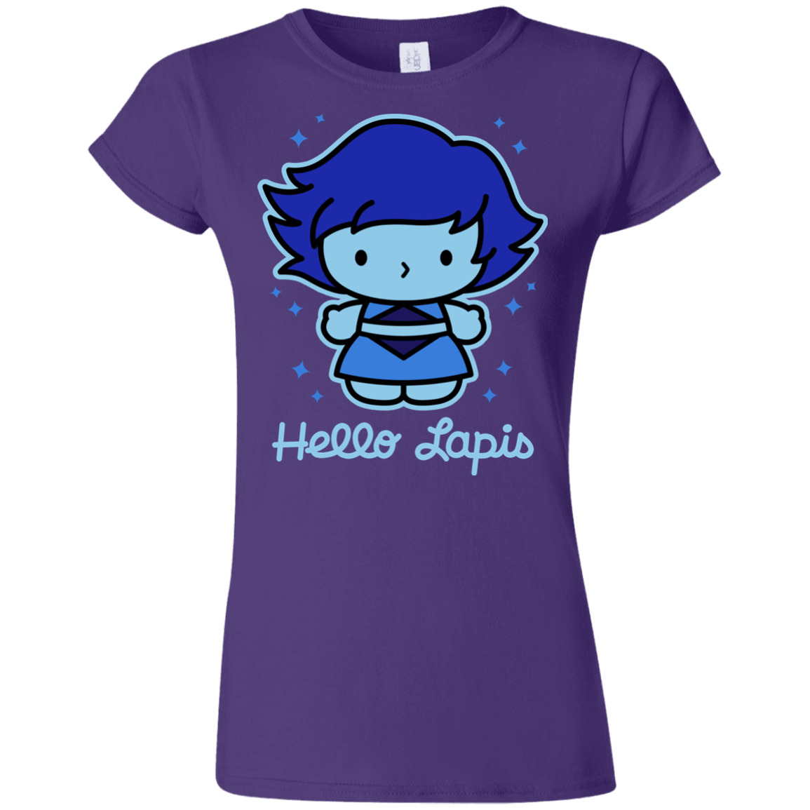 T-Shirts Purple / S Hello Lapis Junior Slimmer-Fit T-Shirt