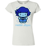 T-Shirts White / S Hello Lapis Junior Slimmer-Fit T-Shirt