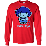 T-Shirts Red / S Hello Lapis Men's Long Sleeve T-Shirt