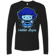 T-Shirts Black / S Hello Lapis Men's Premium Long Sleeve