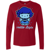 T-Shirts Cardinal / S Hello Lapis Men's Premium Long Sleeve