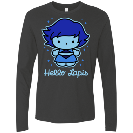 T-Shirts Heavy Metal / S Hello Lapis Men's Premium Long Sleeve