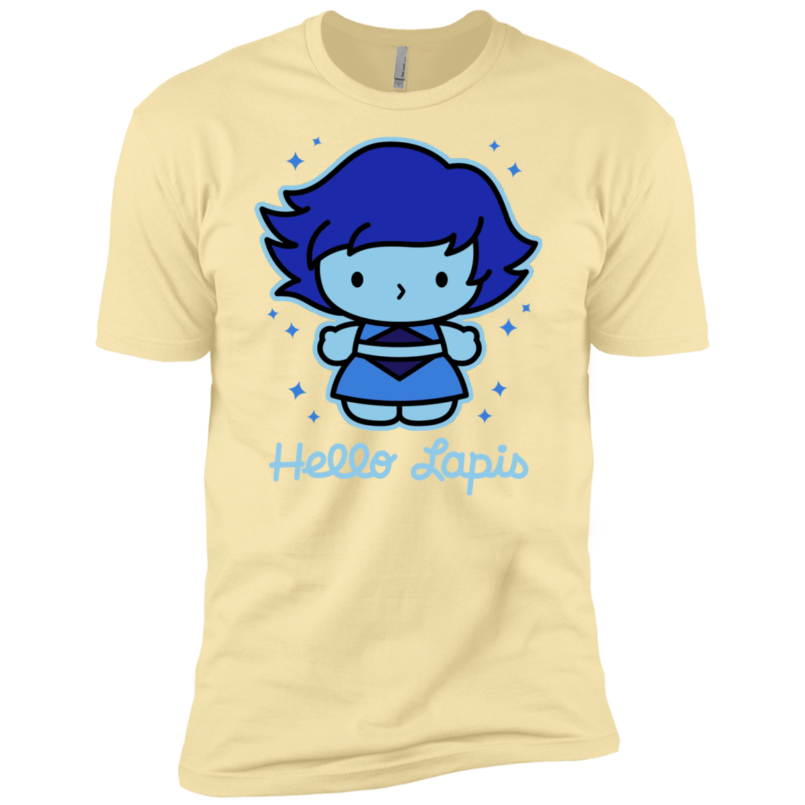 T-Shirts Banana Cream / X-Small Hello Lapis Men's Premium T-Shirt