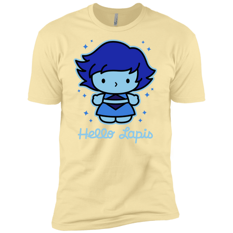 T-Shirts Banana Cream / X-Small Hello Lapis Men's Premium T-Shirt