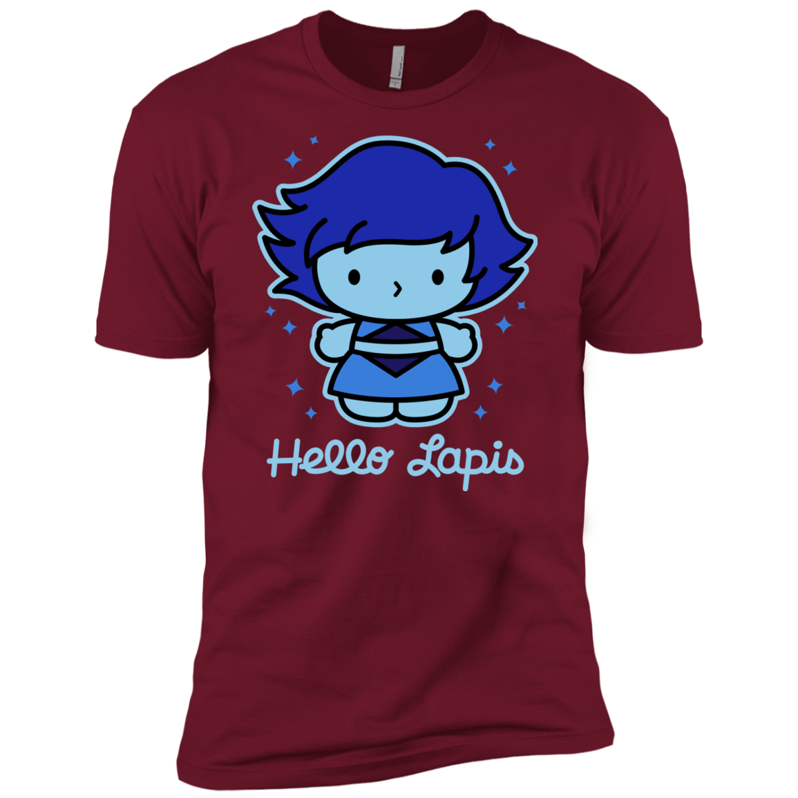 T-Shirts Cardinal / X-Small Hello Lapis Men's Premium T-Shirt