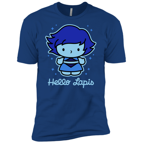 T-Shirts Royal / X-Small Hello Lapis Men's Premium T-Shirt