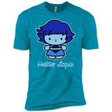 T-Shirts Turquoise / X-Small Hello Lapis Men's Premium T-Shirt