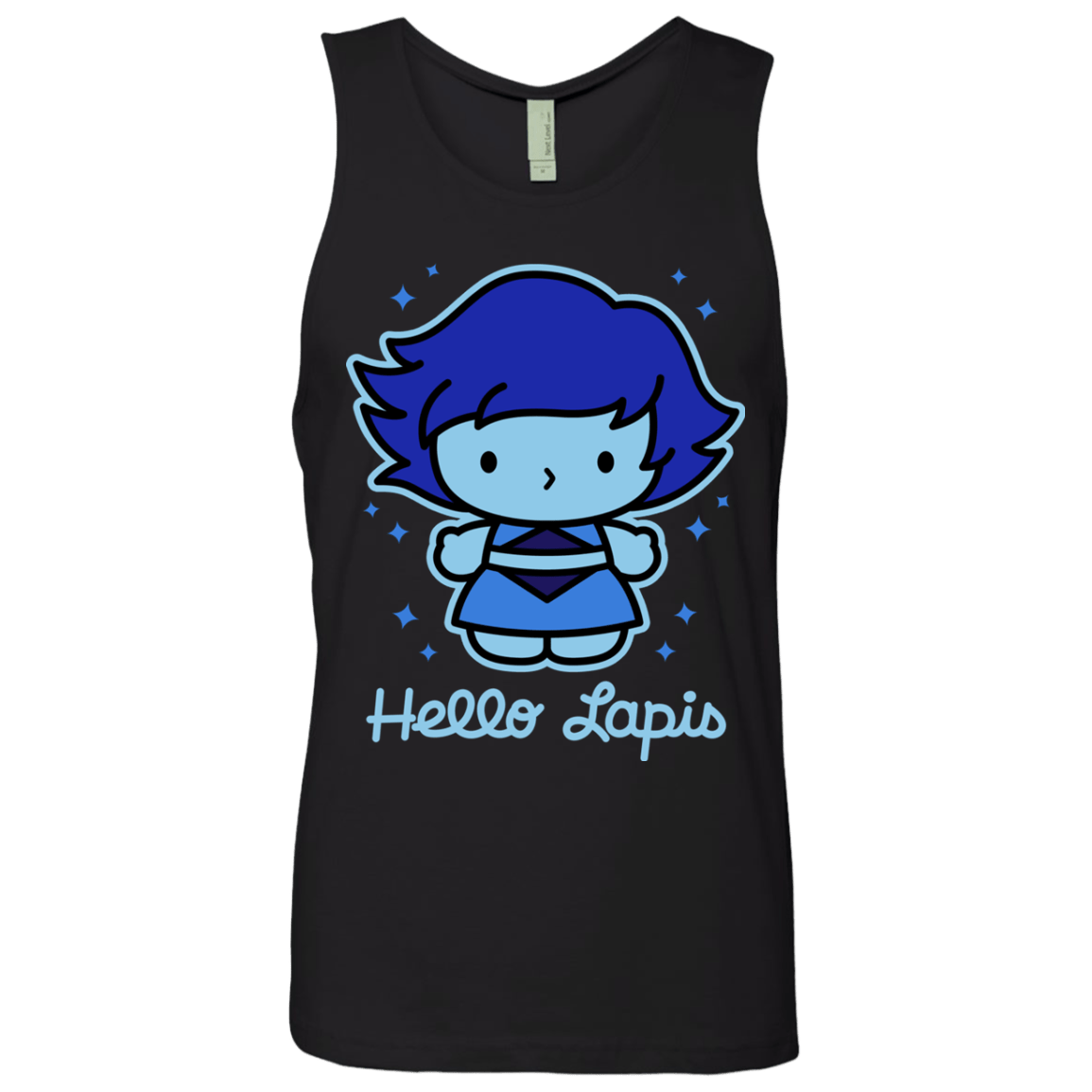 T-Shirts Black / S Hello Lapis Men's Premium Tank Top