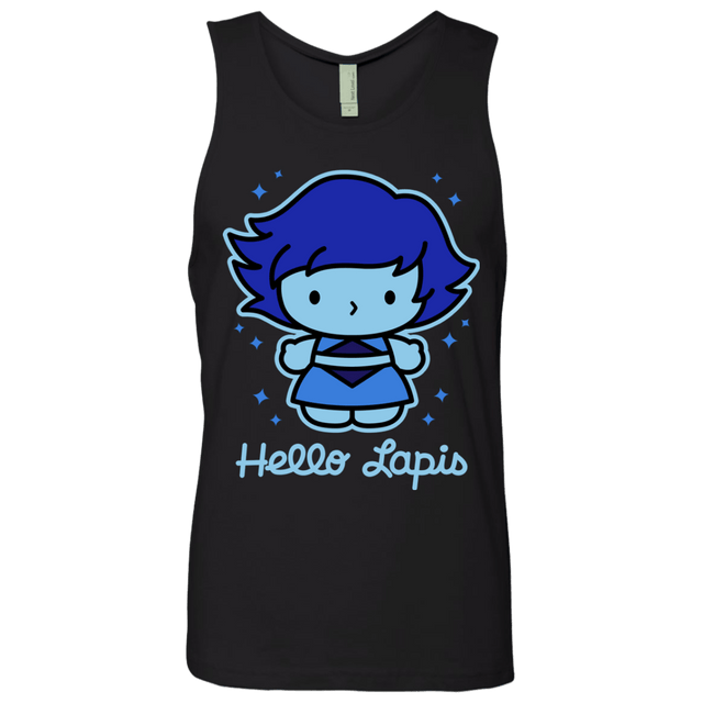 T-Shirts Black / S Hello Lapis Men's Premium Tank Top