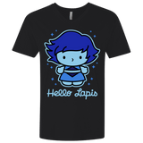T-Shirts Black / X-Small Hello Lapis Men's Premium V-Neck