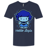 T-Shirts Midnight Navy / X-Small Hello Lapis Men's Premium V-Neck
