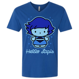 T-Shirts Royal / X-Small Hello Lapis Men's Premium V-Neck