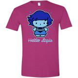 T-Shirts Antique Heliconia / S Hello Lapis Men's Semi-Fitted Softstyle