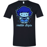 T-Shirts Black / X-Small Hello Lapis Men's Semi-Fitted Softstyle