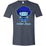 T-Shirts Heather Navy / S Hello Lapis Men's Semi-Fitted Softstyle