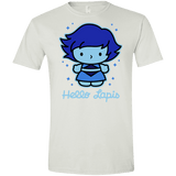 T-Shirts White / X-Small Hello Lapis Men's Semi-Fitted Softstyle