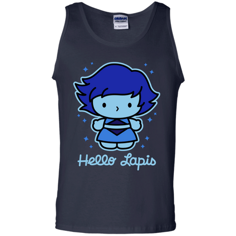 T-Shirts Navy / S Hello Lapis Men's Tank Top