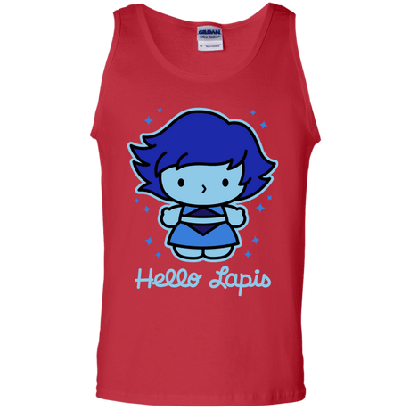 T-Shirts Red / S Hello Lapis Men's Tank Top