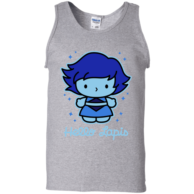 T-Shirts Sport Grey / S Hello Lapis Men's Tank Top
