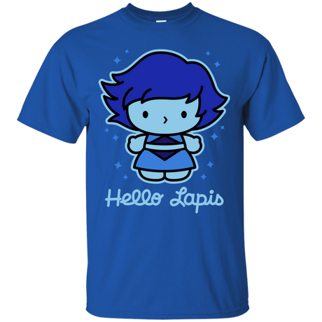 T-Shirts Royal / S Hello Lapis T-Shirt