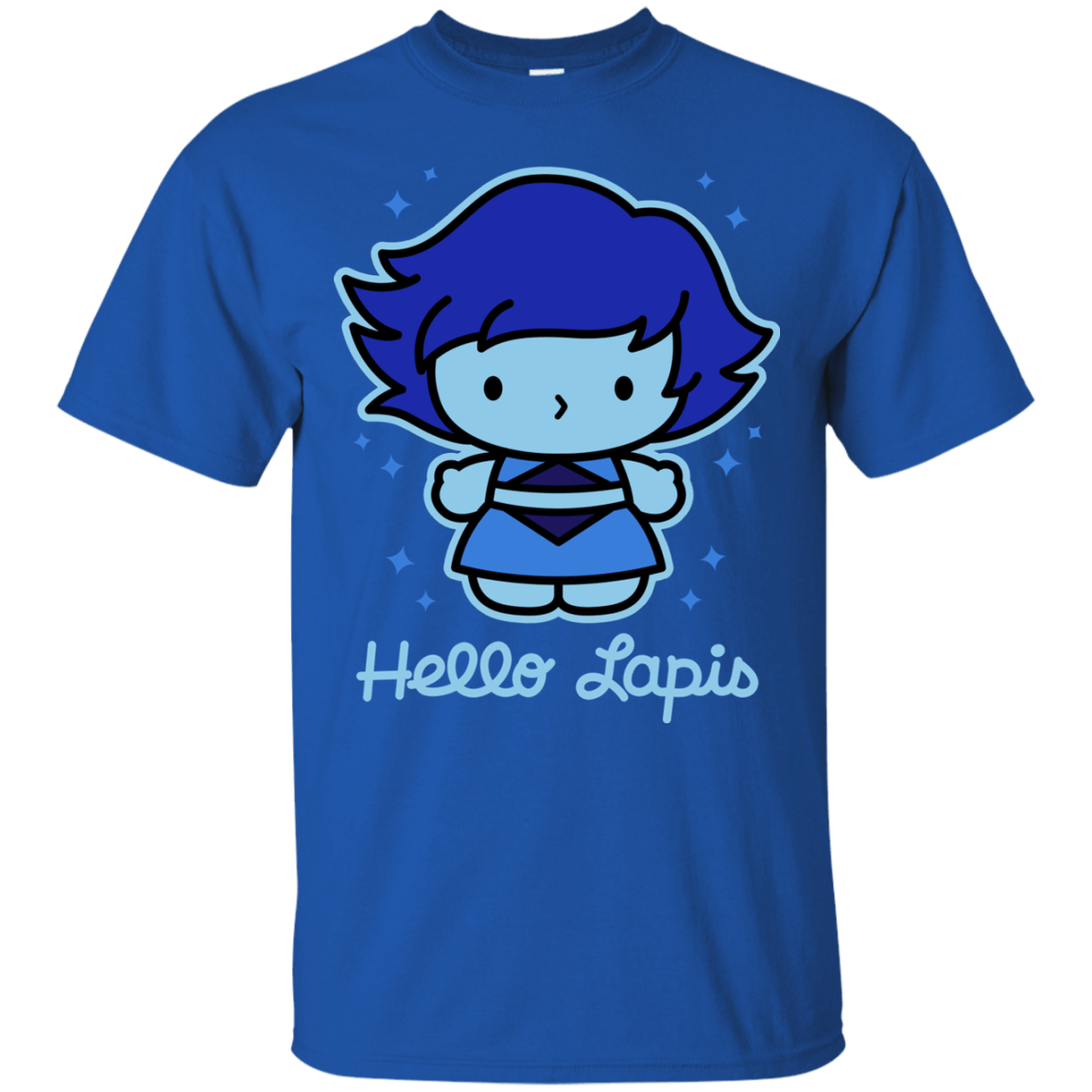 T-Shirts Royal / S Hello Lapis T-Shirt