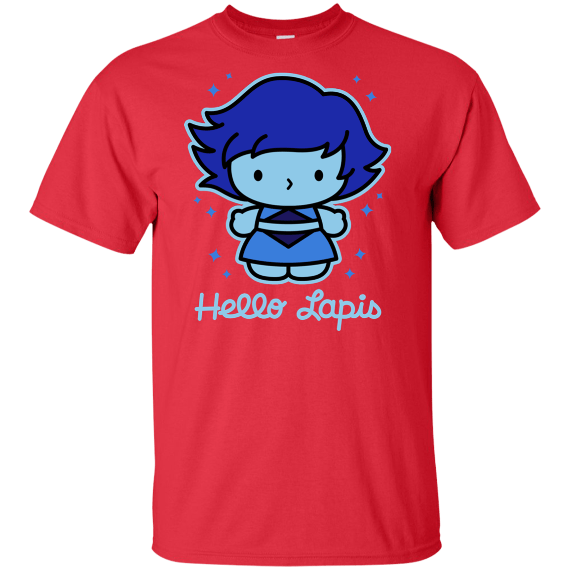 T-Shirts Red / XLT Hello Lapis Tall T-Shirt