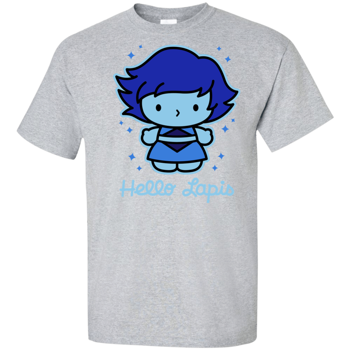 T-Shirts Sport Grey / XLT Hello Lapis Tall T-Shirt