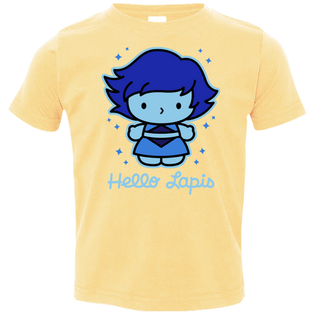 T-Shirts Butter / 2T Hello Lapis Toddler Premium T-Shirt