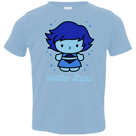 T-Shirts Light Blue / 2T Hello Lapis Toddler Premium T-Shirt