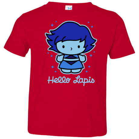 T-Shirts Red / 2T Hello Lapis Toddler Premium T-Shirt