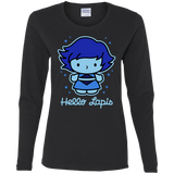 T-Shirts Black / S Hello Lapis Women's Long Sleeve T-Shirt