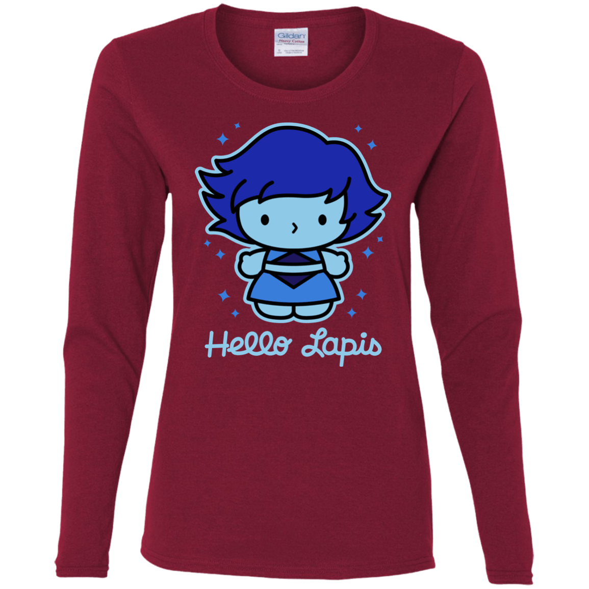 T-Shirts Cardinal / S Hello Lapis Women's Long Sleeve T-Shirt