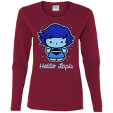 T-Shirts Cardinal / S Hello Lapis Women's Long Sleeve T-Shirt