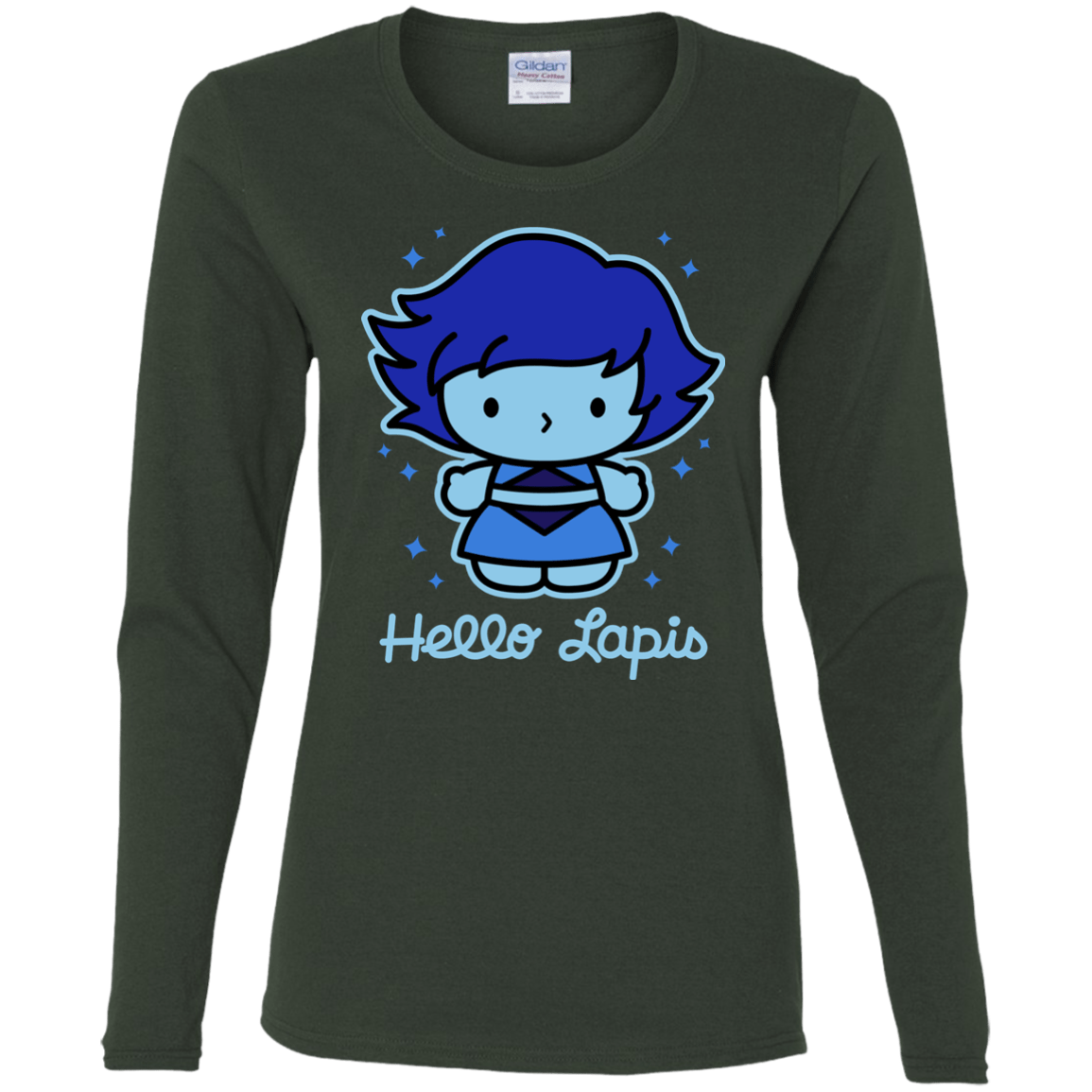 T-Shirts Forest / S Hello Lapis Women's Long Sleeve T-Shirt
