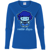 T-Shirts Royal / S Hello Lapis Women's Long Sleeve T-Shirt