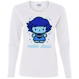 T-Shirts White / S Hello Lapis Women's Long Sleeve T-Shirt