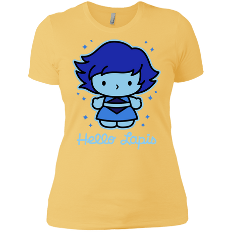 T-Shirts Banana Cream/ / X-Small Hello Lapis Women's Premium T-Shirt
