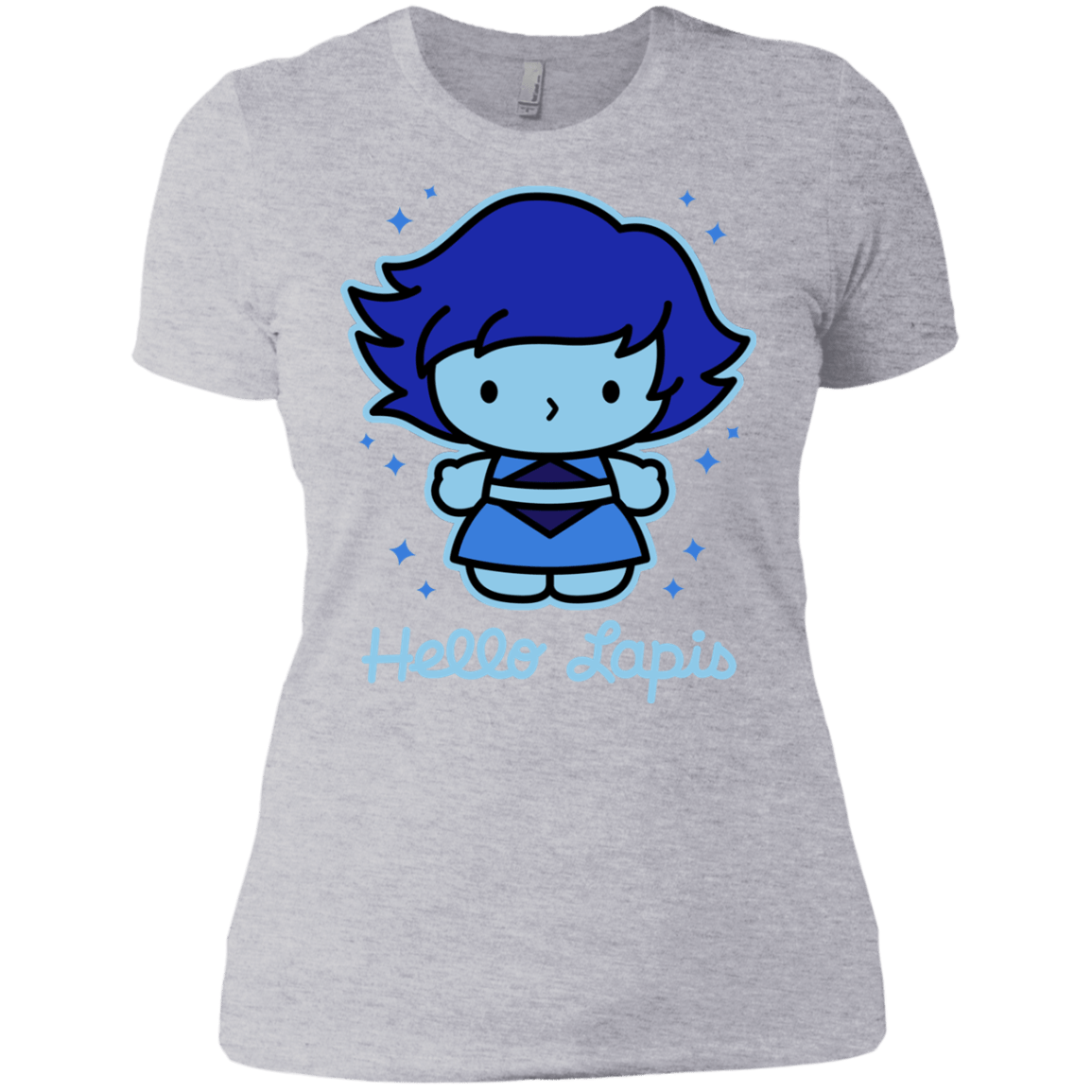 T-Shirts Heather Grey / X-Small Hello Lapis Women's Premium T-Shirt