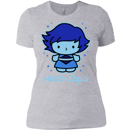 T-Shirts Heather Grey / X-Small Hello Lapis Women's Premium T-Shirt