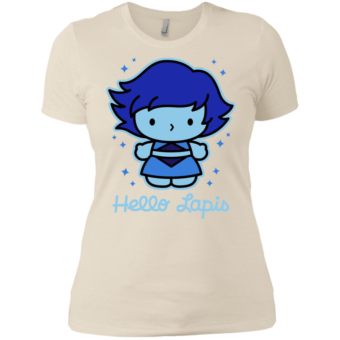 T-Shirts Ivory/ / X-Small Hello Lapis Women's Premium T-Shirt