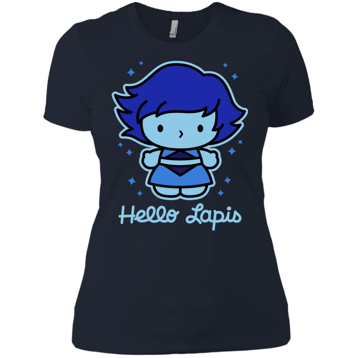 T-Shirts Midnight Navy / X-Small Hello Lapis Women's Premium T-Shirt