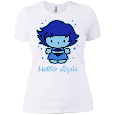 T-Shirts White / X-Small Hello Lapis Women's Premium T-Shirt