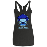 T-Shirts Vintage Black / X-Small Hello Lapis Women's Triblend Racerback Tank
